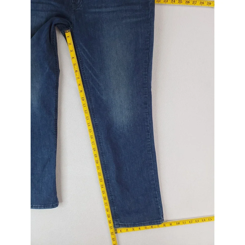 Levis 541 Jeans Mens 38x32 Blue Athletic Tapered Stretch Denim Pants Red Tab